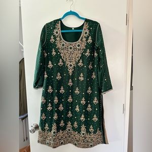 Beaded Indian 3 piece Kurta